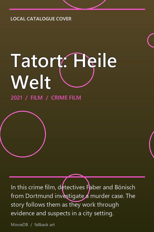 Tatort: Heile Welt poster