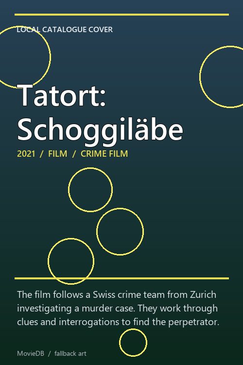 Tatort: Schoggiläbe poster