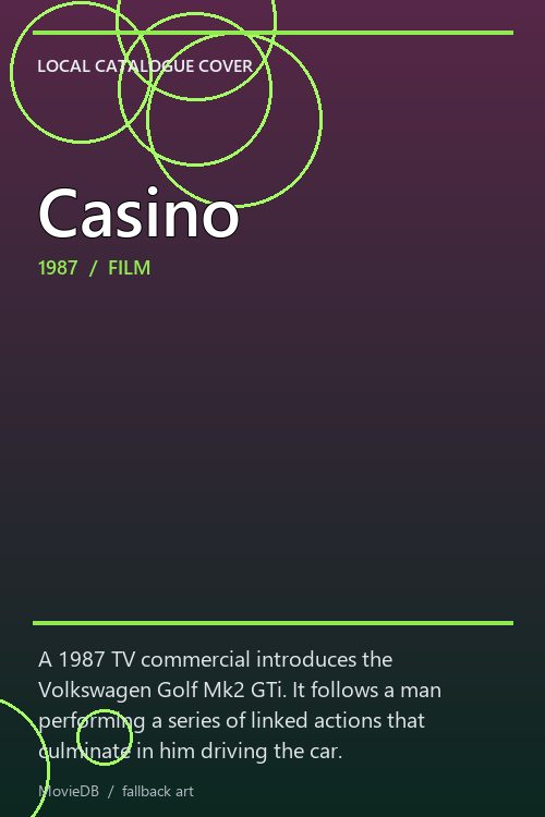 Casino poster