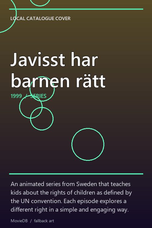 Javisst har barnen rätt poster