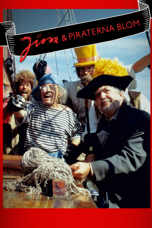 Jim & Piraterna Blom poster