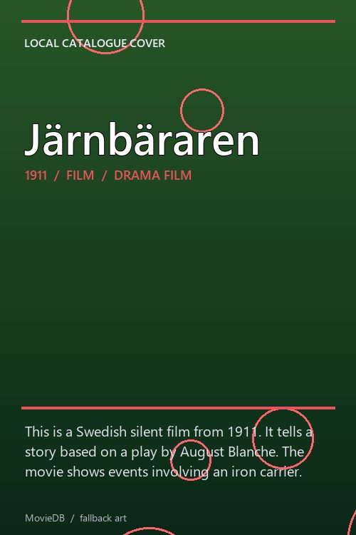 Järnbäraren poster
