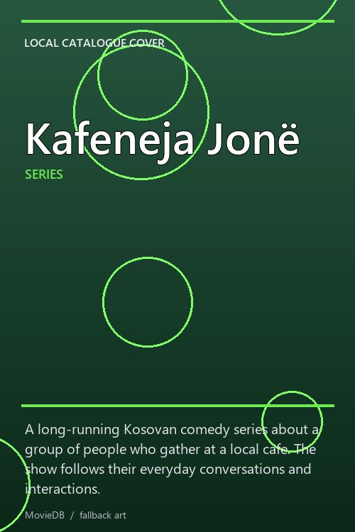Kafeneja Jonë poster