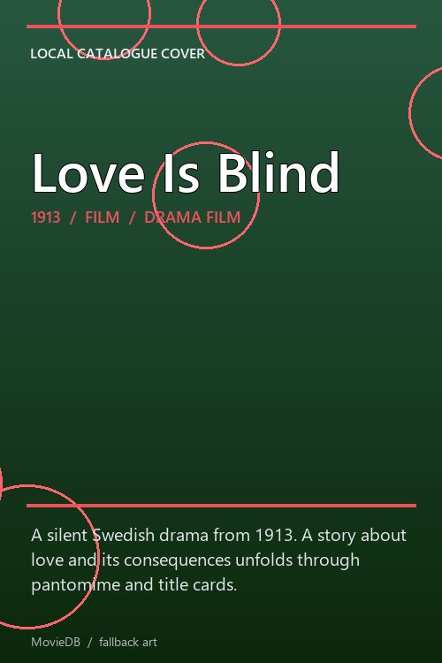 Love Is Blind poster