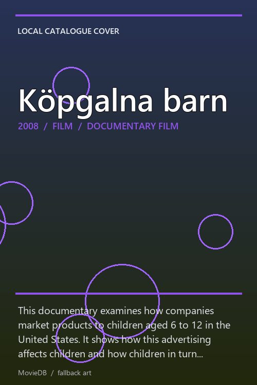 Köpgalna barn poster
