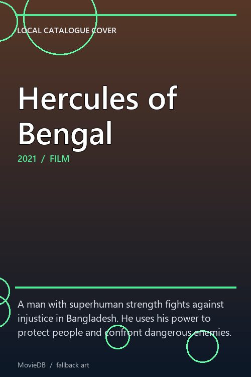 Hercules of Bengal poster