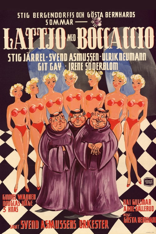 Lattjo Med Boccaccio poster