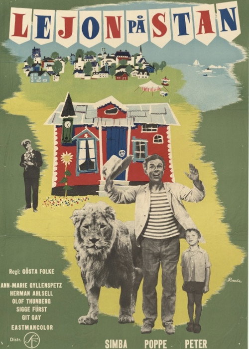 A Lion in Town poster