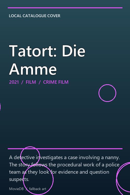Tatort: Die Amme poster