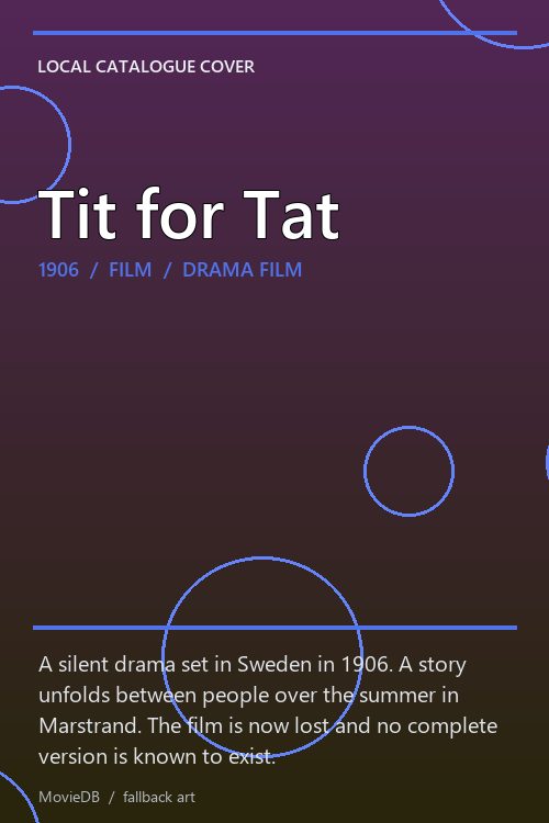Tit for Tat poster