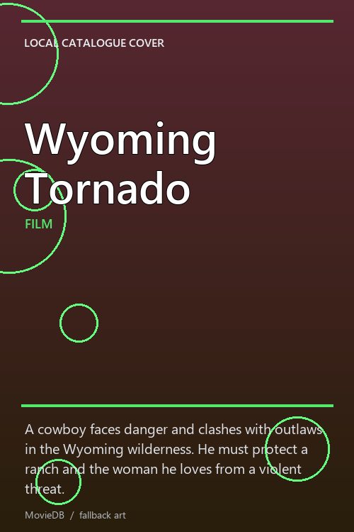Wyoming Tornado poster