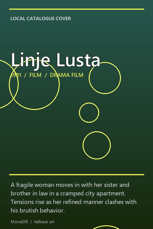 Linje Lusta poster