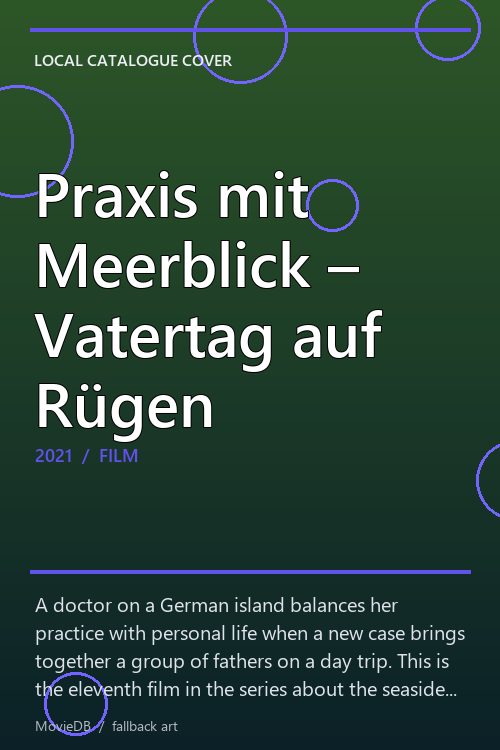 Praxis mit Meerblick – Vatertag auf Rügen poster