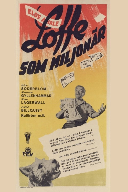Loffe as a Millionaire poster