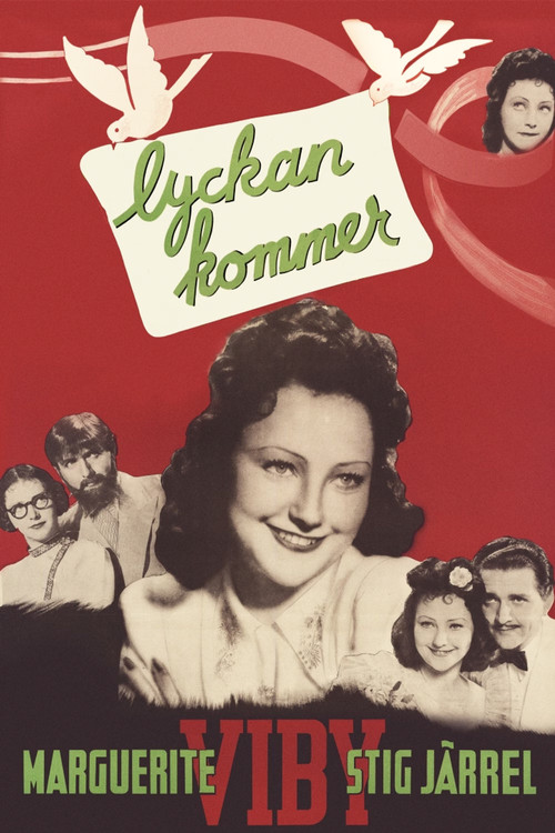 Lyckan kommer poster