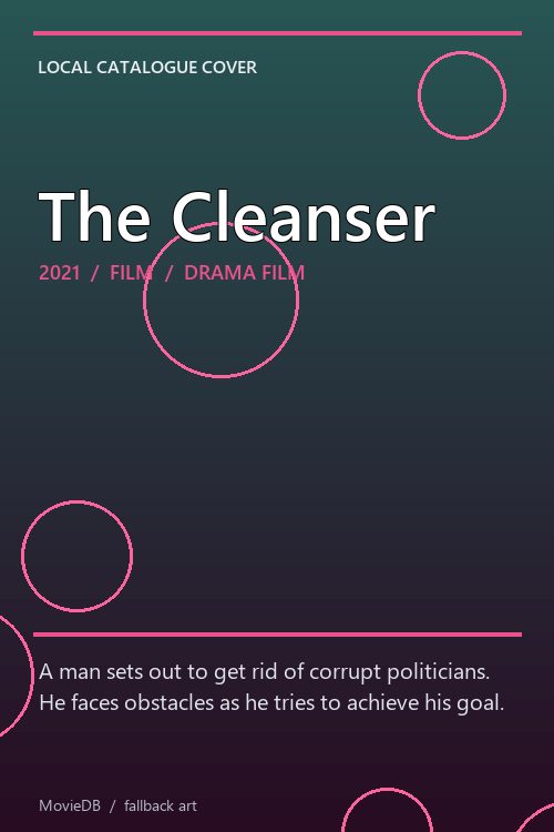 The Cleanser poster