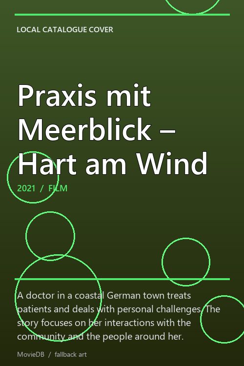 Praxis mit Meerblick – Hart am Wind poster