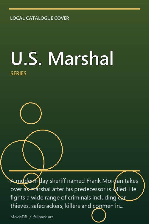 U.S. Marshal poster