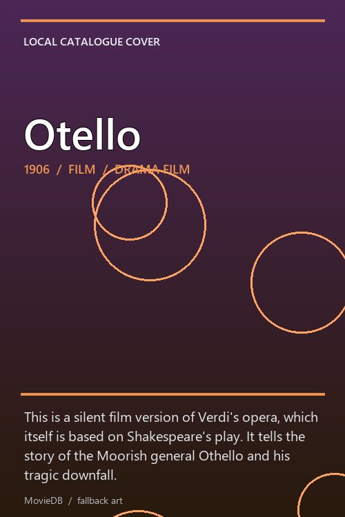 Otello poster