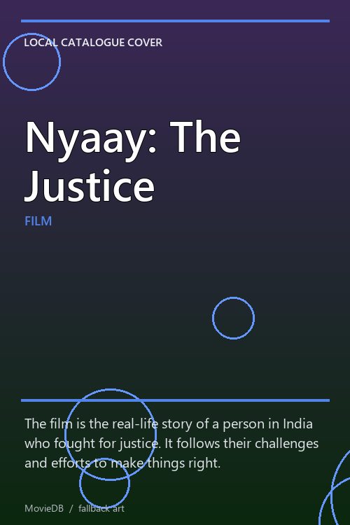 Nyaay: The Justice poster