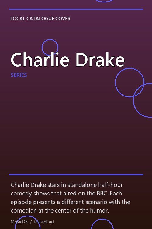 Charlie Drake poster