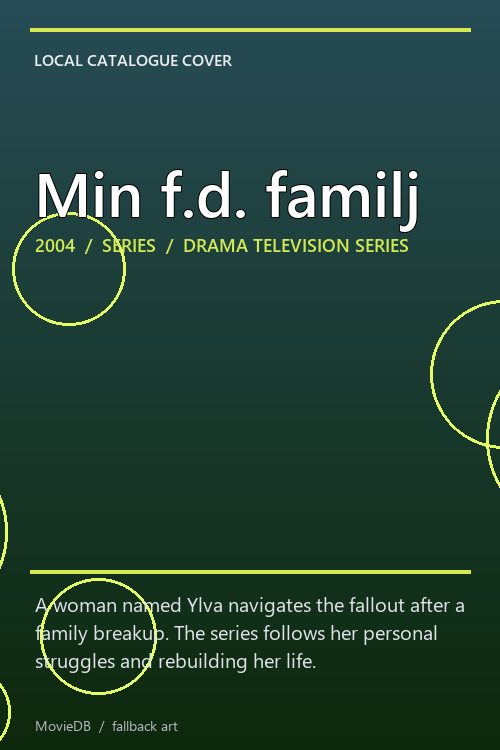 Min f.d. familj poster