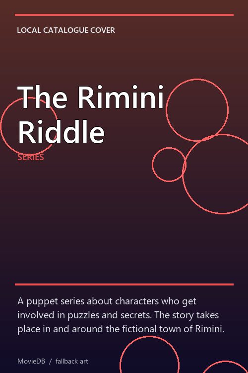 The Rimini Riddle poster