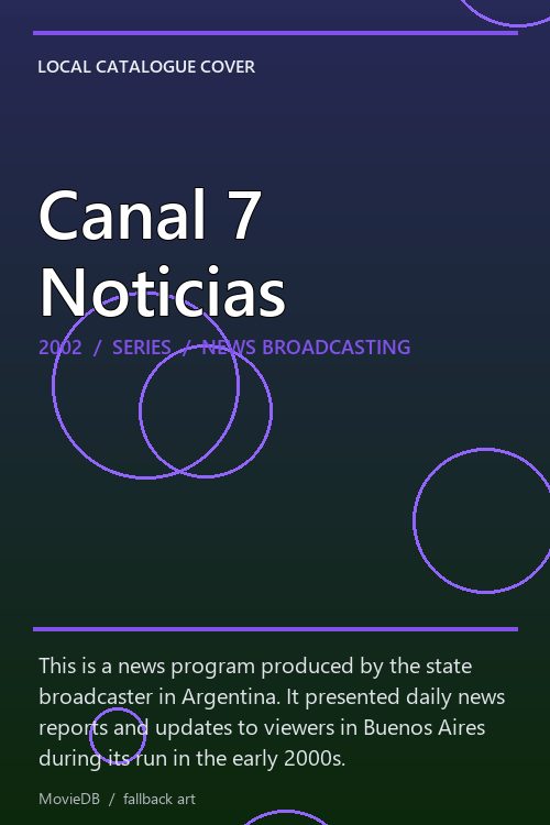 Canal 7 Noticias poster