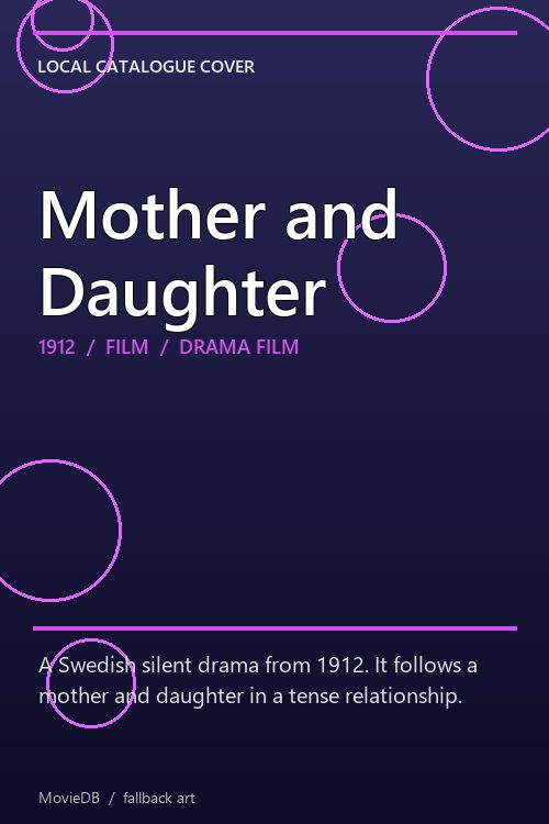 Mother and Daughter poster