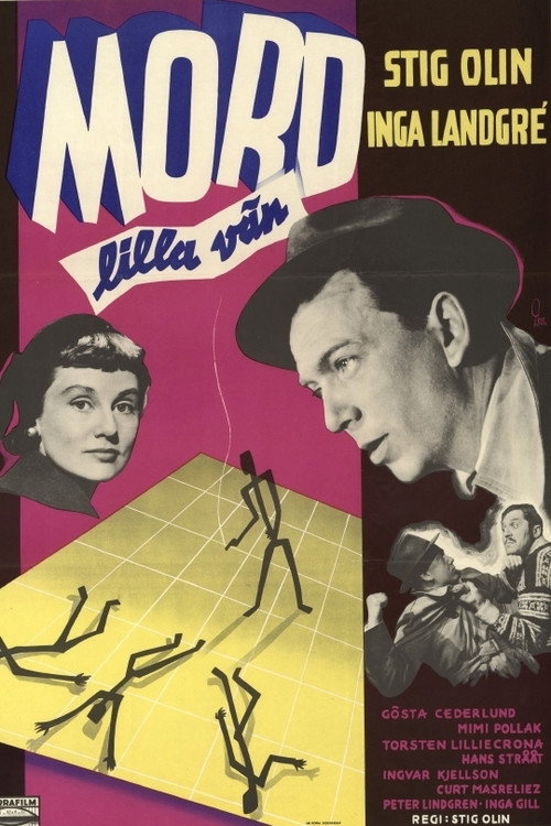 Mord, lilla vän poster