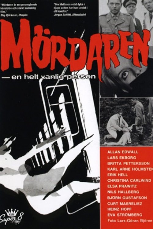 Mördaren - En helt vanlig person poster
