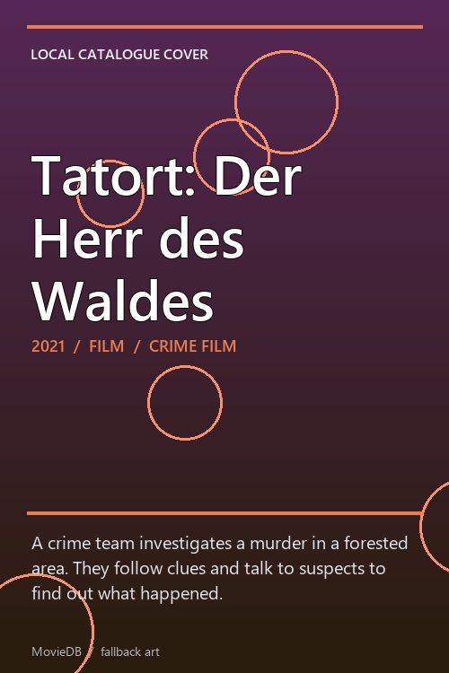 Tatort: Der Herr des Waldes poster