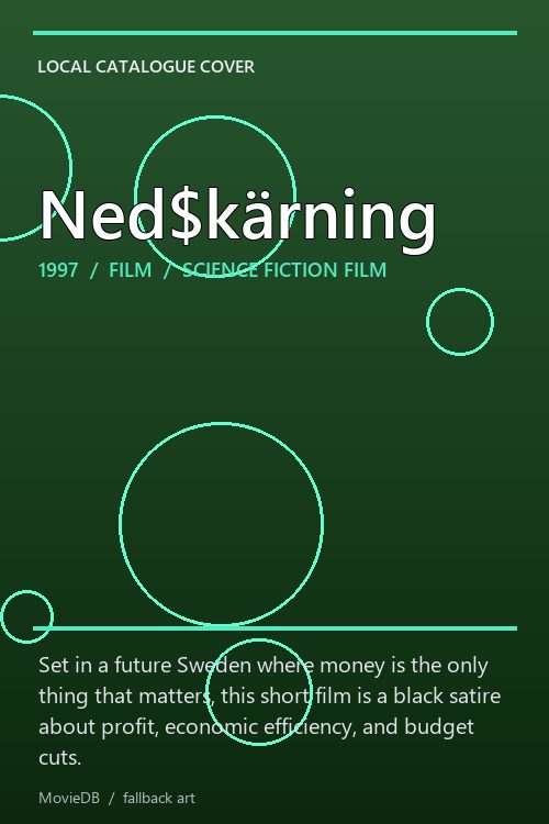 Ned$kärning poster