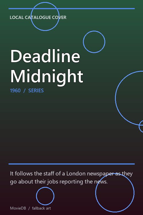 Deadline Midnight poster