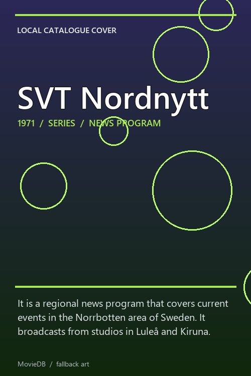 SVT Nordnytt poster