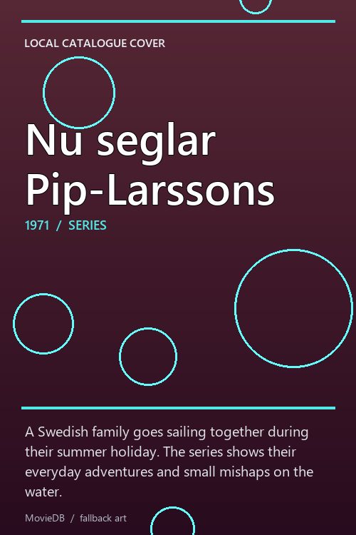 Nu seglar Pip-Larssons poster