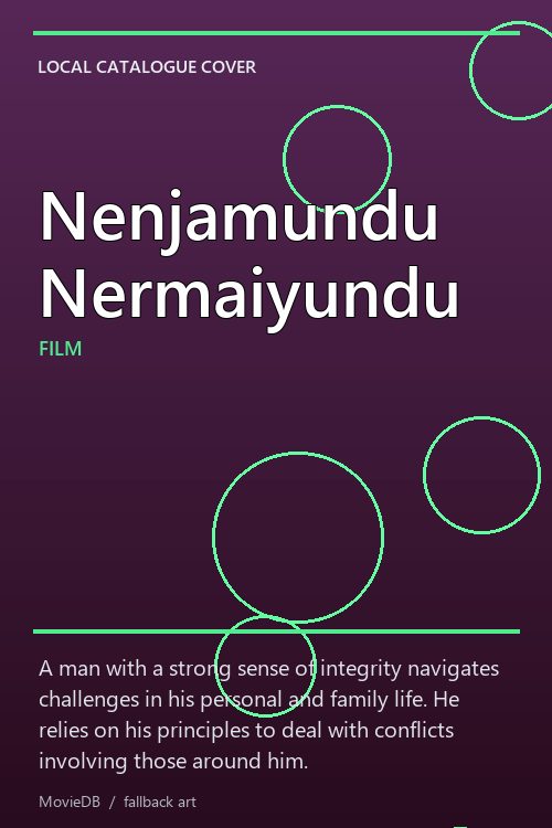 Nenjamundu Nermaiyundu poster