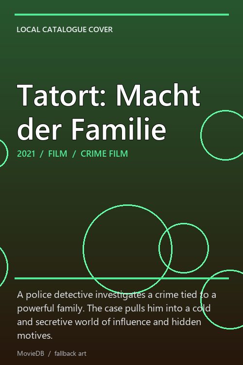 Tatort: Macht der Familie poster