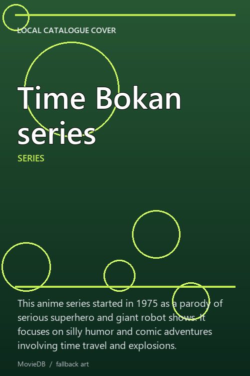 Time Bokan series poster