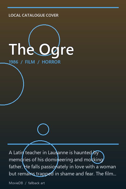 The Ogre poster