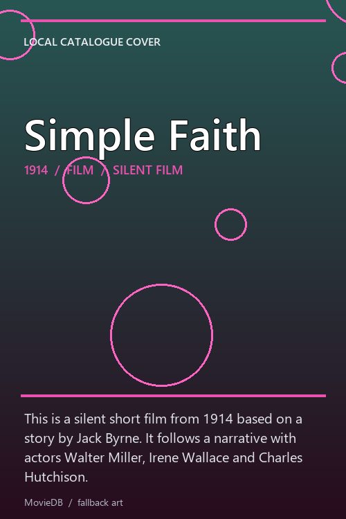 Simple Faith poster