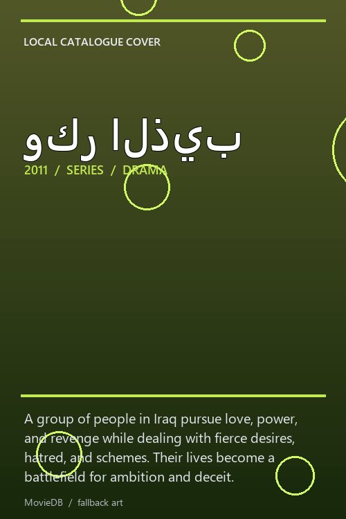 وكر الذيب poster