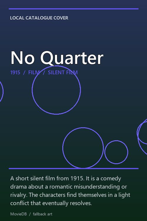 No Quarter poster