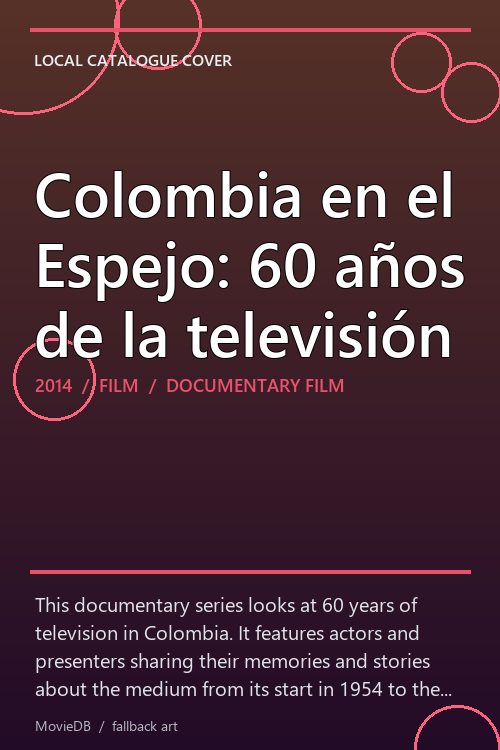 Colombia en el Espejo: 60 años de la televisión poster