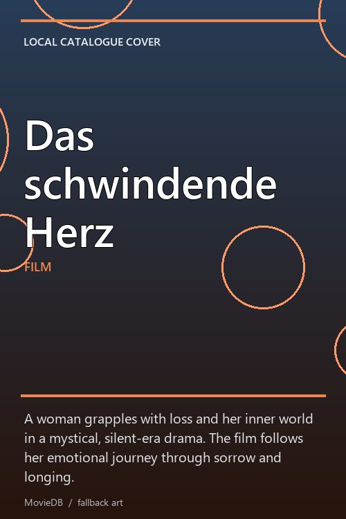 Das schwindende Herz poster