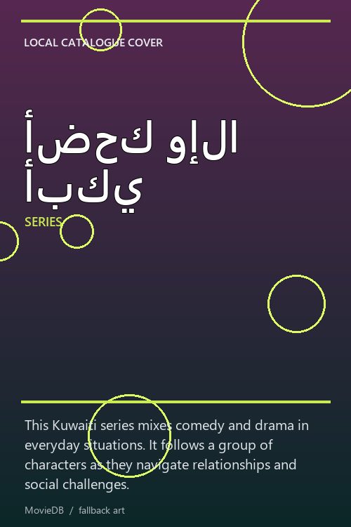 أضحك وإلا أبكي poster