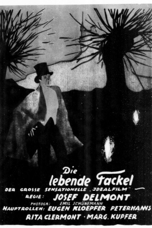 Die lebende Fackel poster