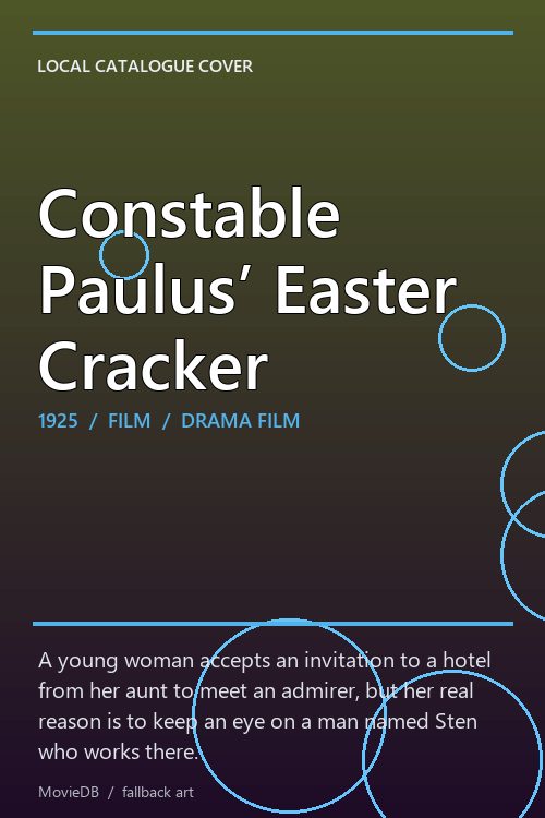 Constable Paulus’ Easter Cracker poster