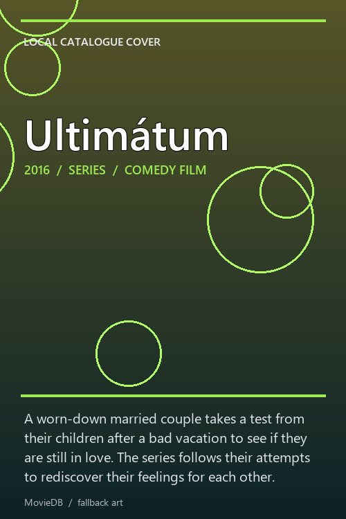 Ultimátum poster
