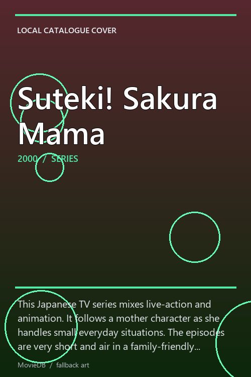 Suteki! Sakura Mama poster